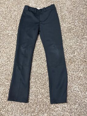 Mizuno Black Performance Baseball Pants. Youth XXXL